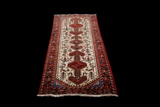 Tappeto Persiano Antico Abadeh 197x82 cm