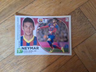 Carta Neymar Jr - Liga BBVA 2014/15 FC Barcelona