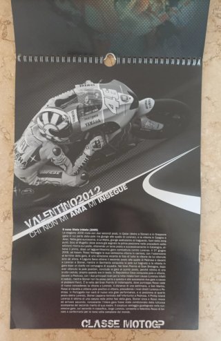 Calendario Valentino Rossi 2012 Edibas