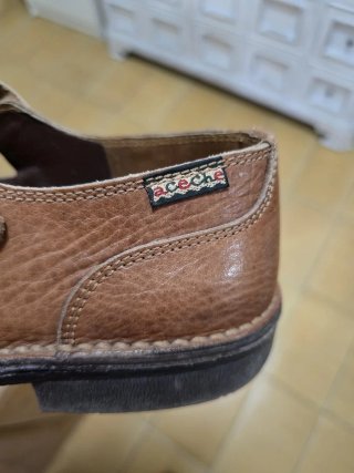 Zapatos de cuero marrón talla 43