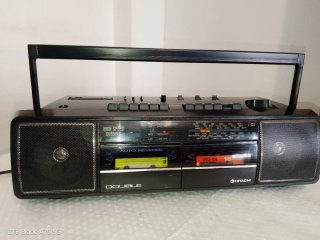 Radio Hitachi TRK-W350E Fabricada 1987.