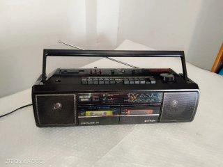 Radio Hitachi TRK-W350E Fabricada 1987.