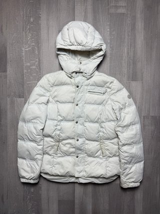 Diesel Piumino Vintage Bianco Taglia M Y2K