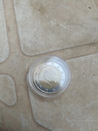 Moneda 2 Euros Monaco 2020