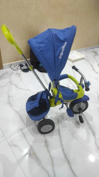 Triciclo Juguettos azul y verde