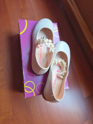 Zapatos Piel Comunión Niña Paola Fashion Girl Tall