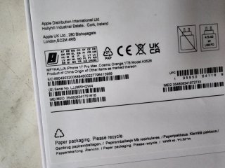 iPhone 17 Pro Max
