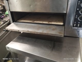 Horno para Pizza de Acero Inoxidable