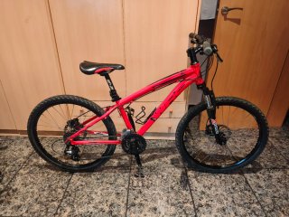 Bicicleta Infantil Roja Conor WRC Pro