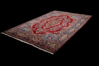 Antico Tappeto Kirman Imperial 308x203 cm
