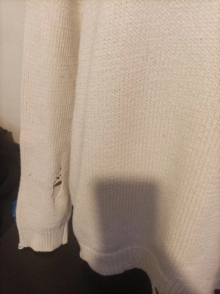 Jersey de punto beige