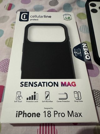 Funda Cellularline Sensation Mag iPhone 18 Pro Max