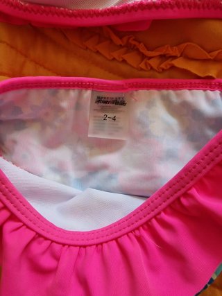 Biquíni Rosa com Estampado Floral