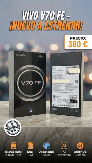Vivo V70 FE 512GB Blu