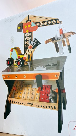 KIDWILL Banco de Herramientas Madera Ninos
