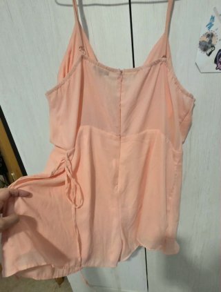 Vestido Negro Estampado de Tirantes