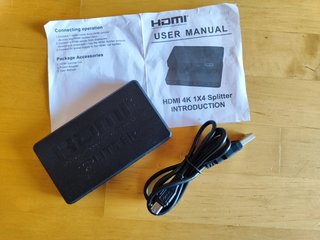 HDMI Splitter fino a 4 dispositivi