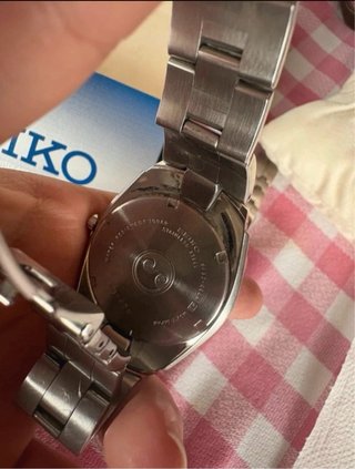 Reloj Seiko Plata y Blanco