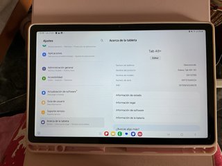 Tablet Samsung Tab A9+ negra
