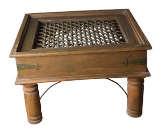 Mesa de Centro Reja India Teca