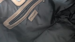 Borsa Pollini nera e bianca