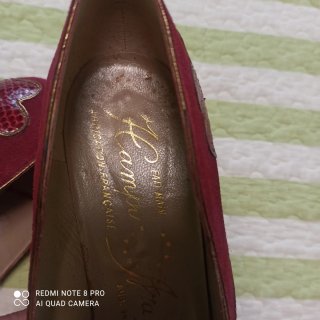 Zapatos de Salón burdeos.