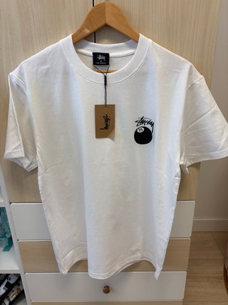 Camiseta Stussy 8-Ball Talla M Nueva