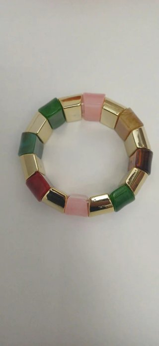 Pulsera de Cuentas Multicolor