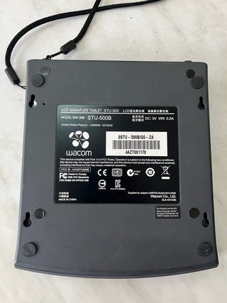 Tableta de Firma Digital Wacom STU-500B