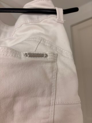Pantalones Mango Blancos Talla 36