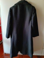 Cappotto blu doppio petto