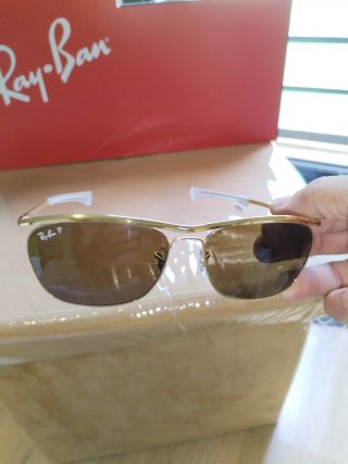 Gafas de sol Ray-Ban Olympian II Doradas  Marrones
