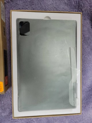 Tablet con pantalla negra