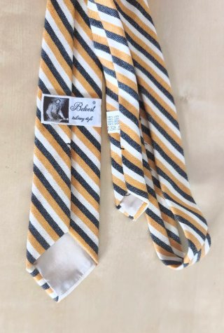 Cravatta a righe uomo Belvest 100%Lana