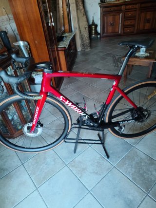 Bici Specialized (No brand S-Works) Rossa