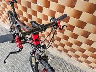 Cube carbono doble suspension mtb btt fox xtr sram