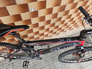 Cube carbono doble suspension mtb btt fox xtr sram