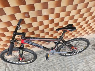 Cube carbono doble suspension mtb btt fox xtr sram