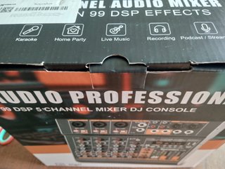 Mesa de Mezclas Socodox S-5M 5 Canales Bluetooth