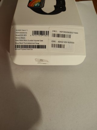 HUAWEI Band 11 Negra