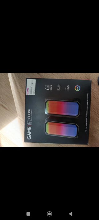Altavoces GAME SP-GLOW RGB Bluetooth