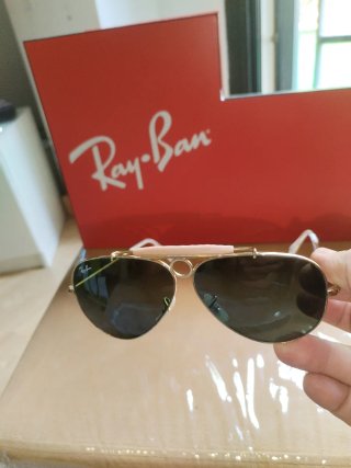 Gafas de sol Ray-Ban Shooter Doradas