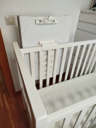 Cuna Dolce Luce y cambiador Micuna