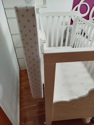 Cuna Dolce Luce y cambiador Micuna