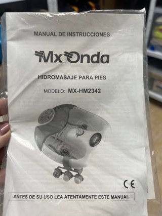 Hidromasaje para pies Mx Onda MX-HM2342