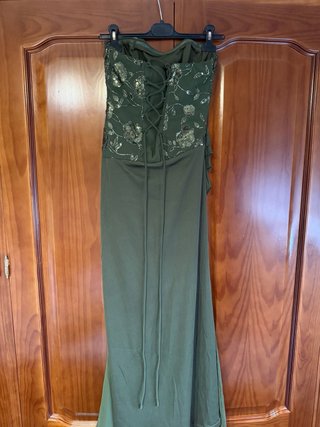 Vestido verde invitada boda