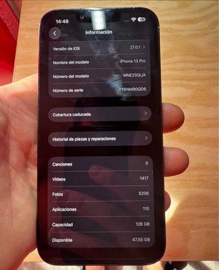 Vendo iPhone 13 Pro en perfectas condiciones