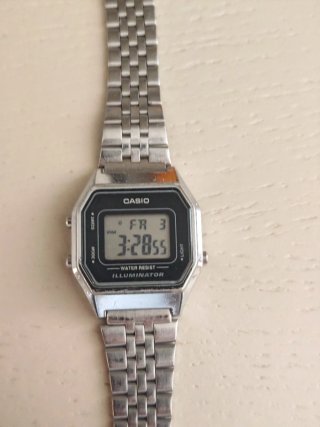 Orologio Casio Digitale Argentato