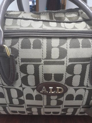 Bolso Maleta Vintage Estampado