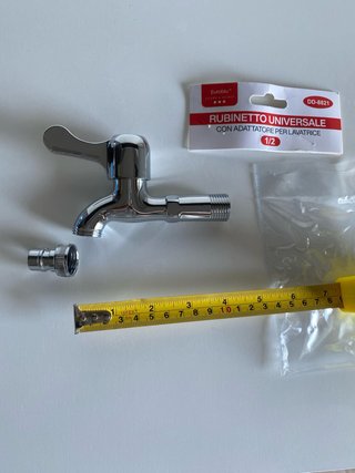 Rubinetto Universale Euroblu 1/2 con Adattatore nv
